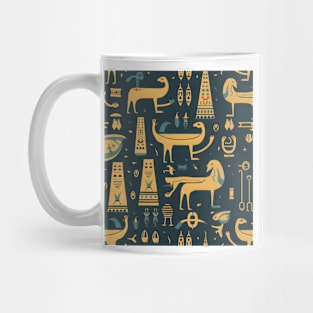 Ancient Egyptian Pattern 14 Mug